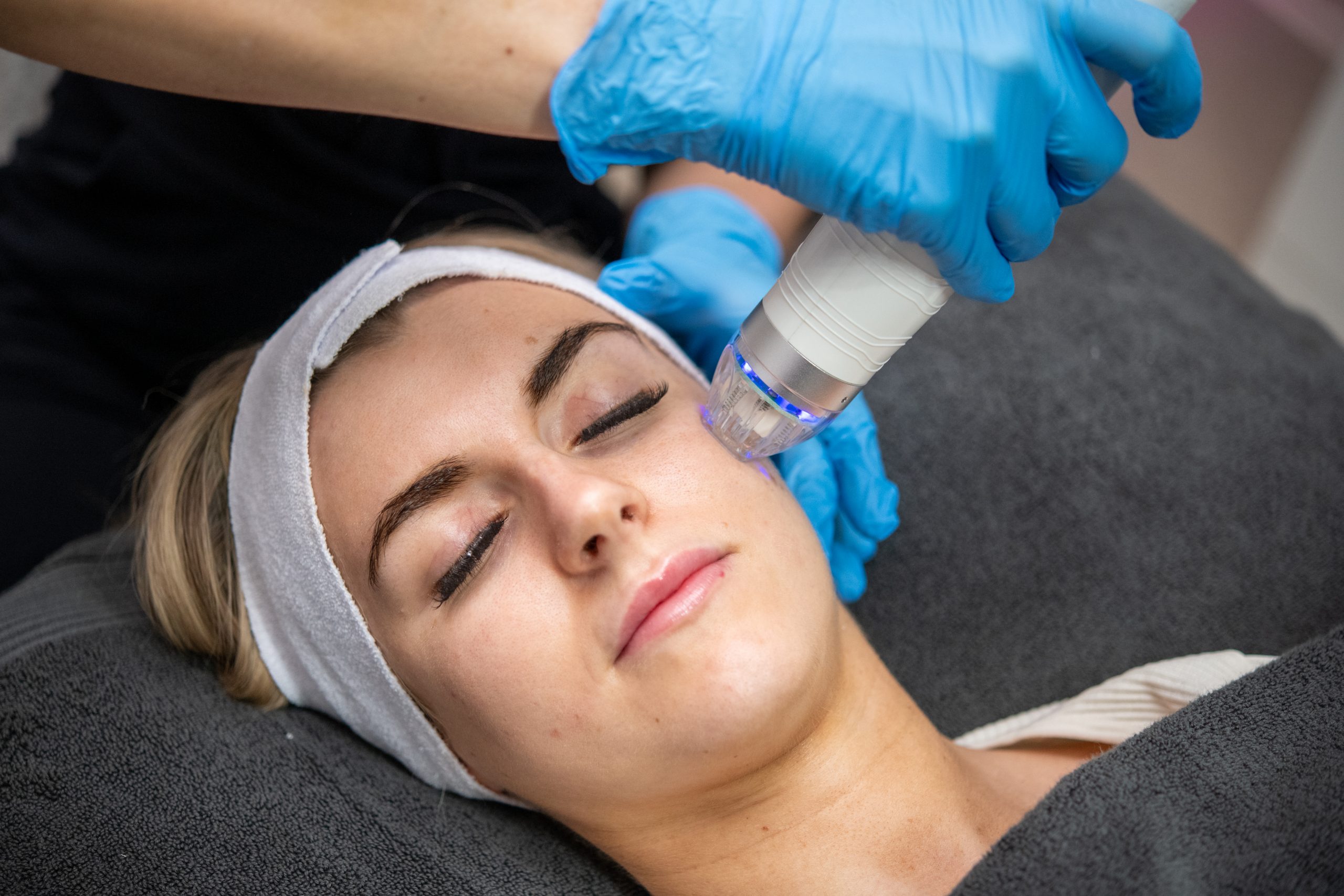 Relaxing facial treatment at Bamboo Boutique Edinburgh