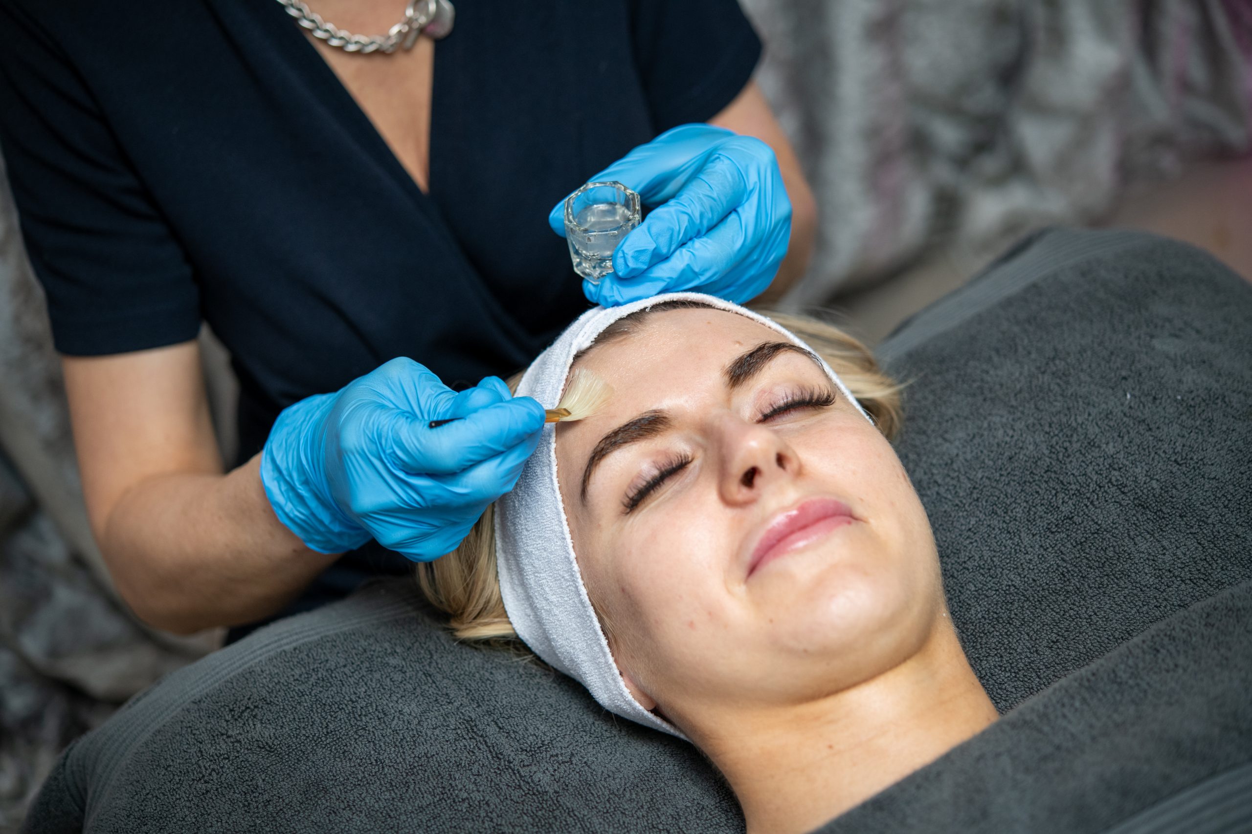 Bamboo Boutique facial treatment setting in Edinburgh